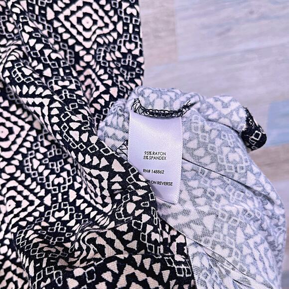 TORRID Maxi Super Soft Knit Dress Black Beige Side Slit Womens Plus Size 2X XXL - Picture 7 of 8